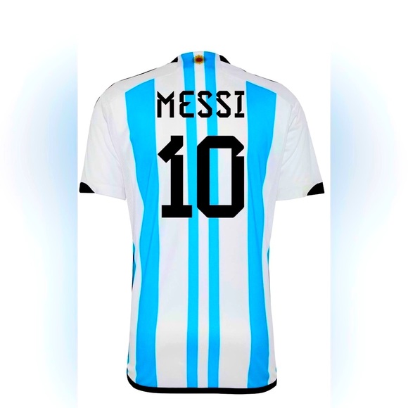adidas Shirts Lionel Messi Jersey Argentina 3star Poshmark